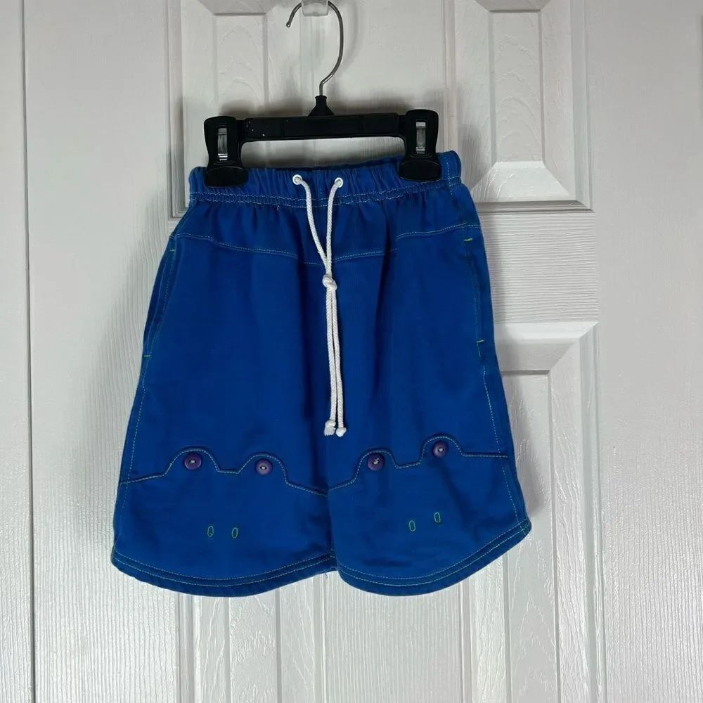 Le Top Boys Blue Alligator Shorts Size 3t